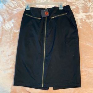 Guess Lillies of Zipper Medium Skirt